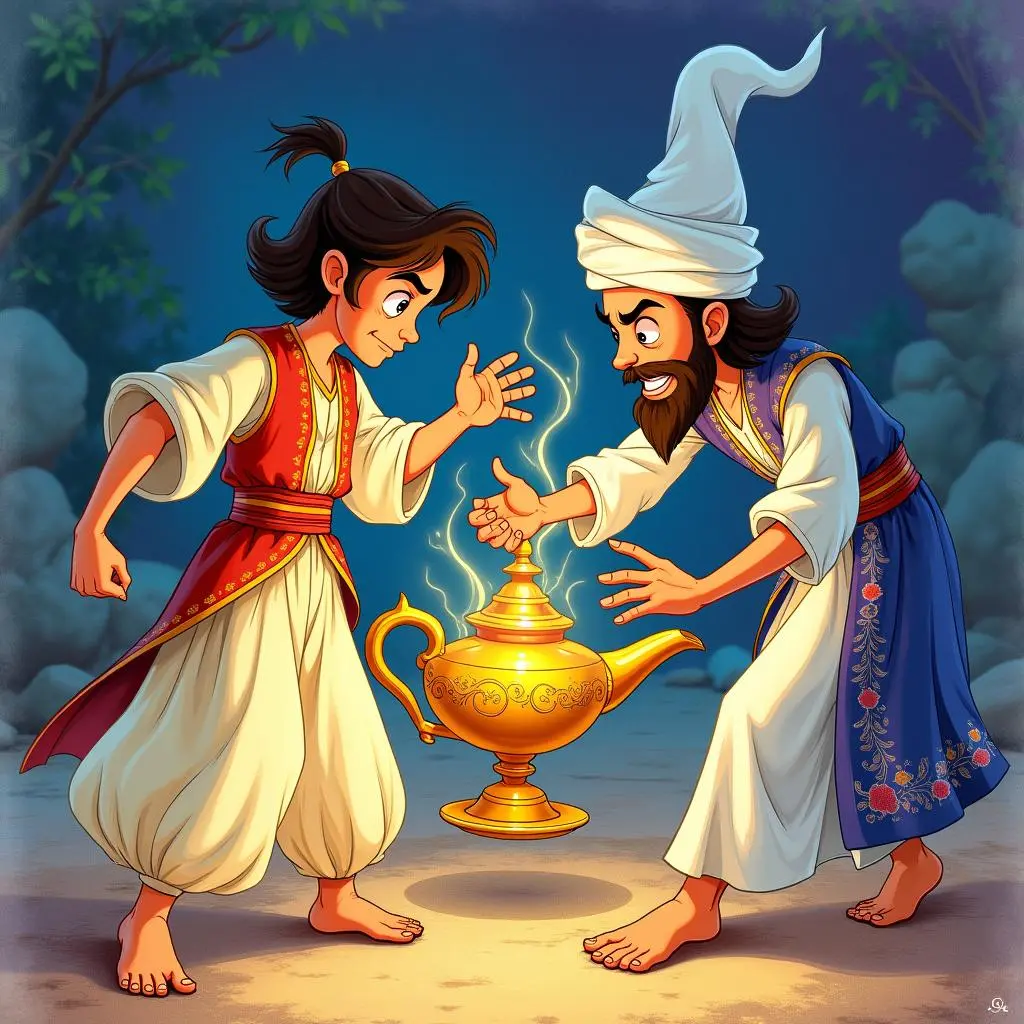 阿拉丁夺回神灯