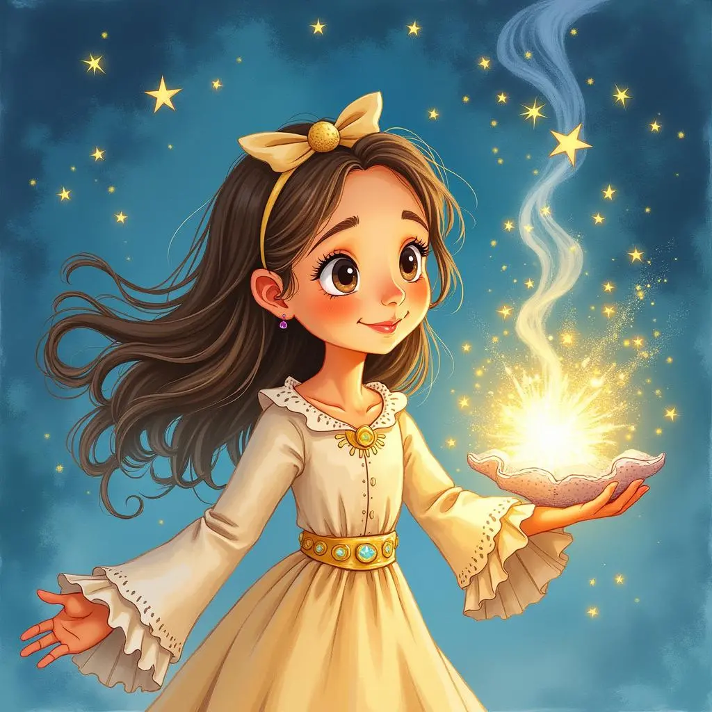 海螺姑娘施展魔法