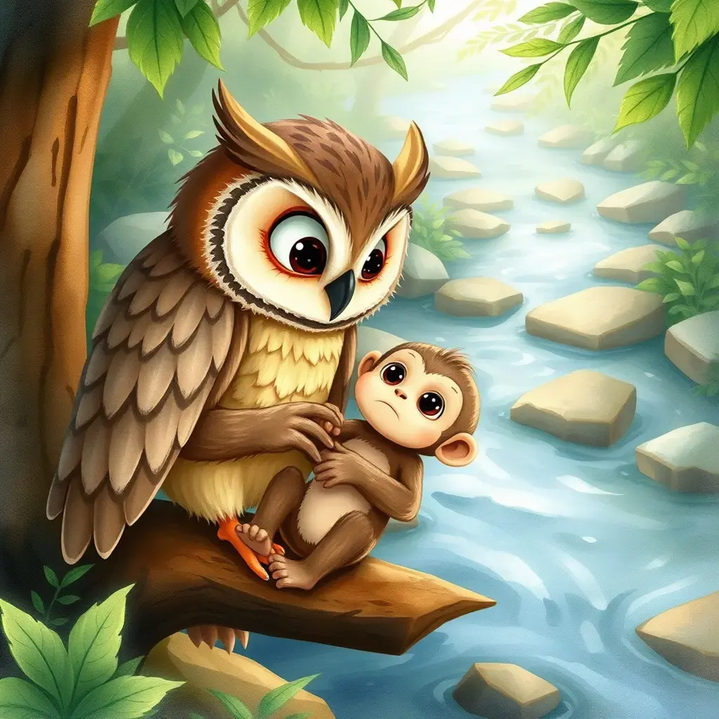 Doctor Xiaosen Taking Care of a Fawn