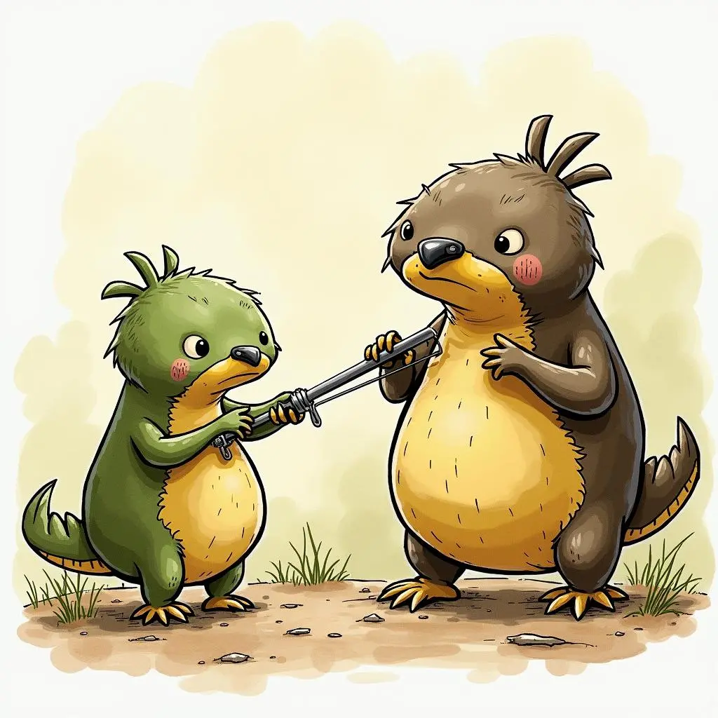 The third Gourd Boy is born