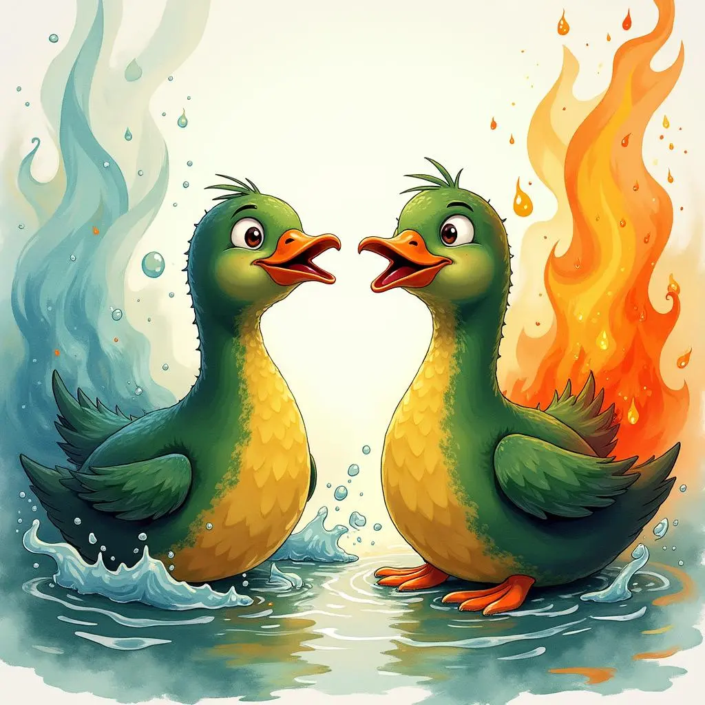 The fourth and fifth Gourd Boys are born