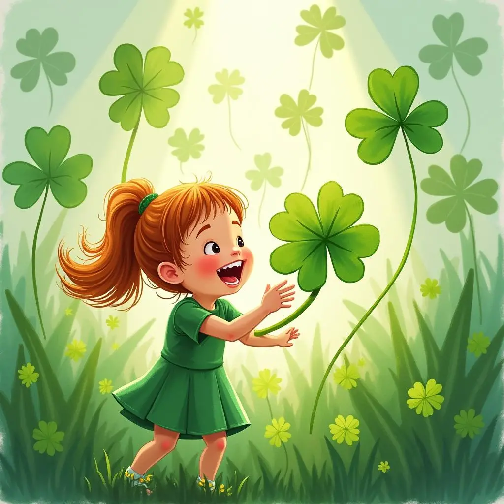 终于找到四叶草