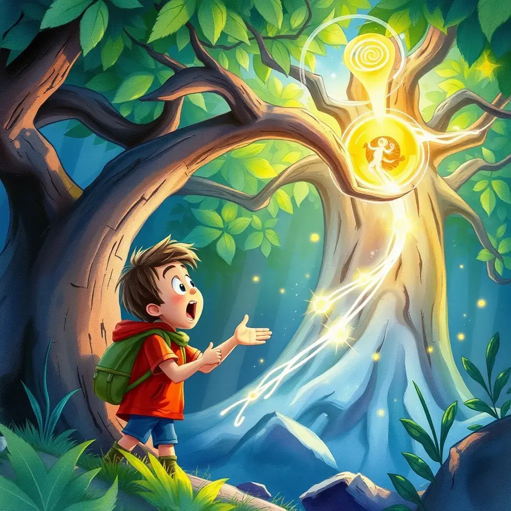 汤姆发现魔法树