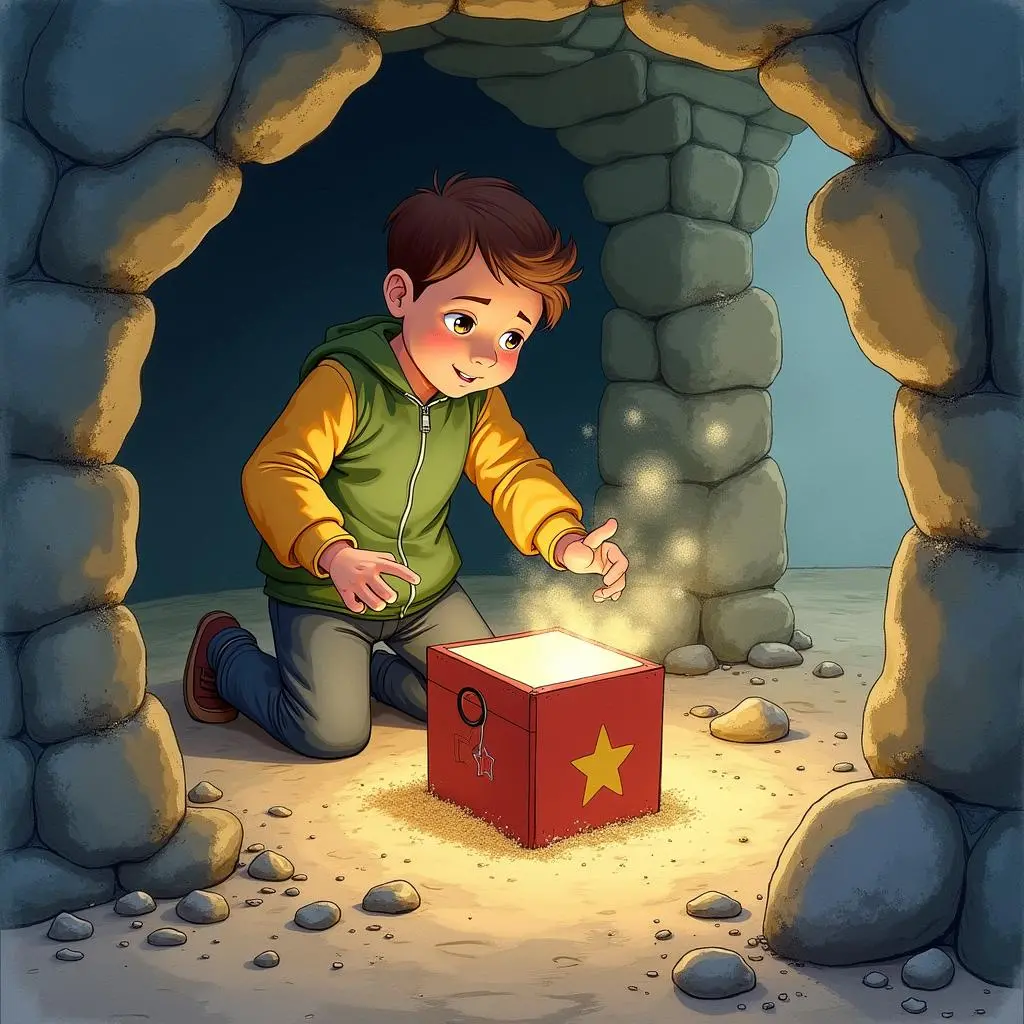 托尼将面具放回原处