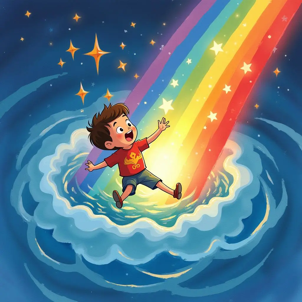 皮埃尔到达彩虹尽头